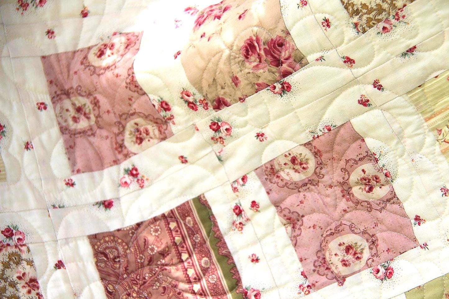 Beginner Quilt Pattern PDF Easy Simple Quilt Pattern for Beginner Medallion Quilt Digital Pattern