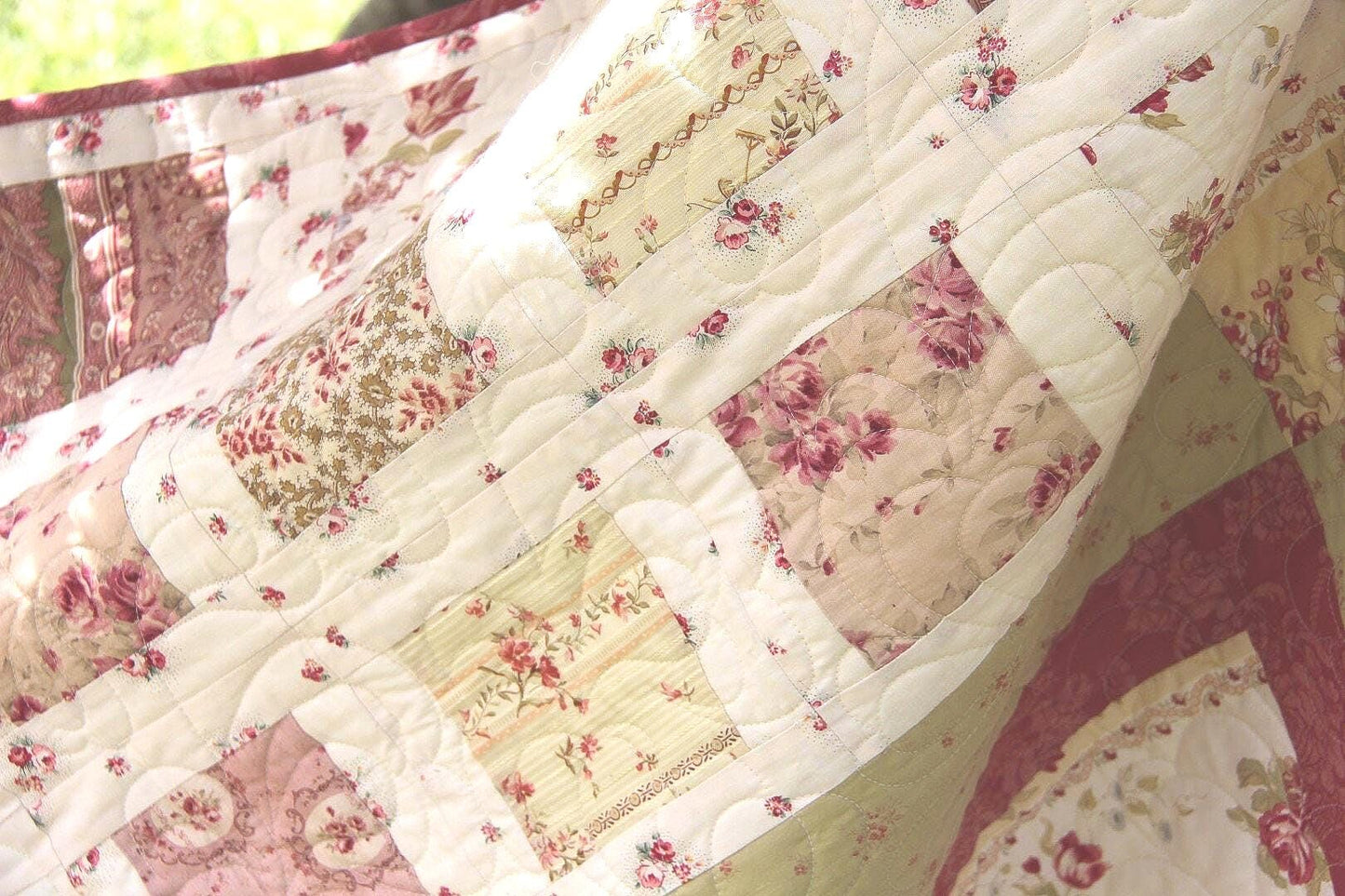 Beginner Quilt Pattern PDF Easy Simple Quilt Pattern for Beginner Medallion Quilt Digital Pattern