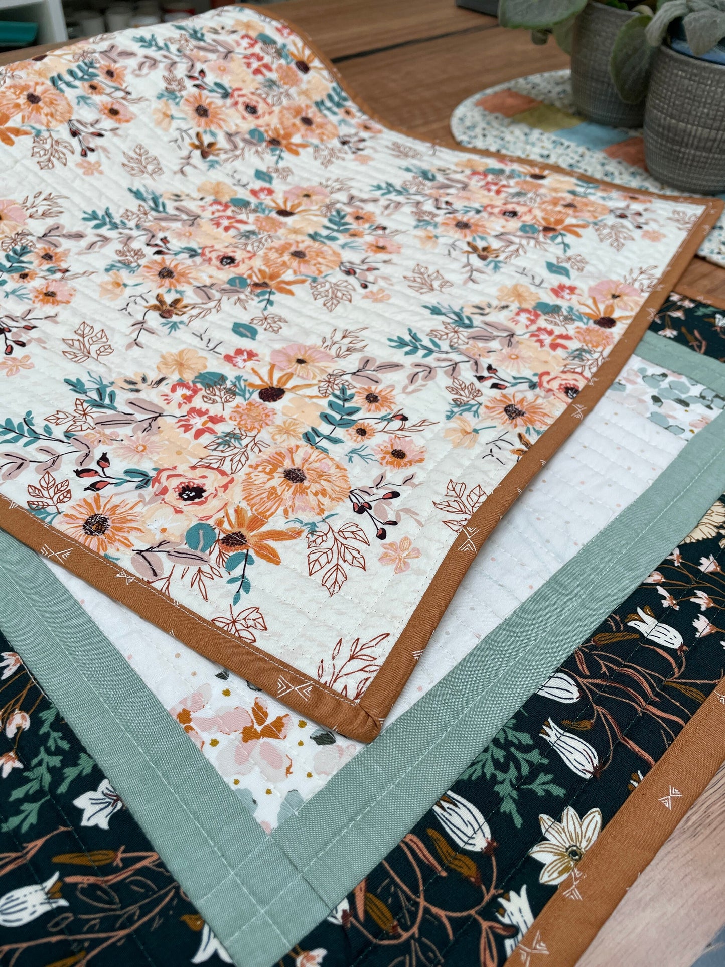 Simple Scrappy Runner Pattern- Easy Pattern, Tutorial, PDF Pattern