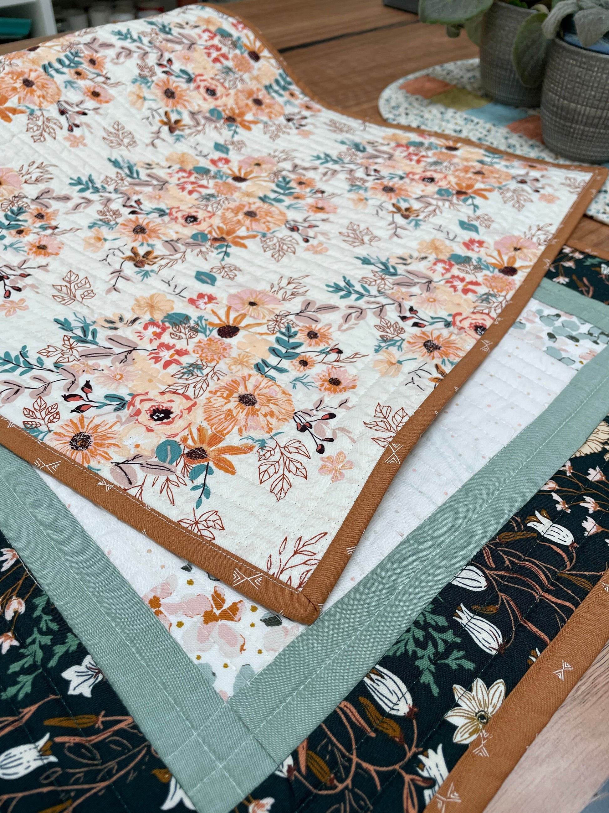 Simple Scrappy Runner Pattern- Easy Pattern, Tutorial, PDF Pattern