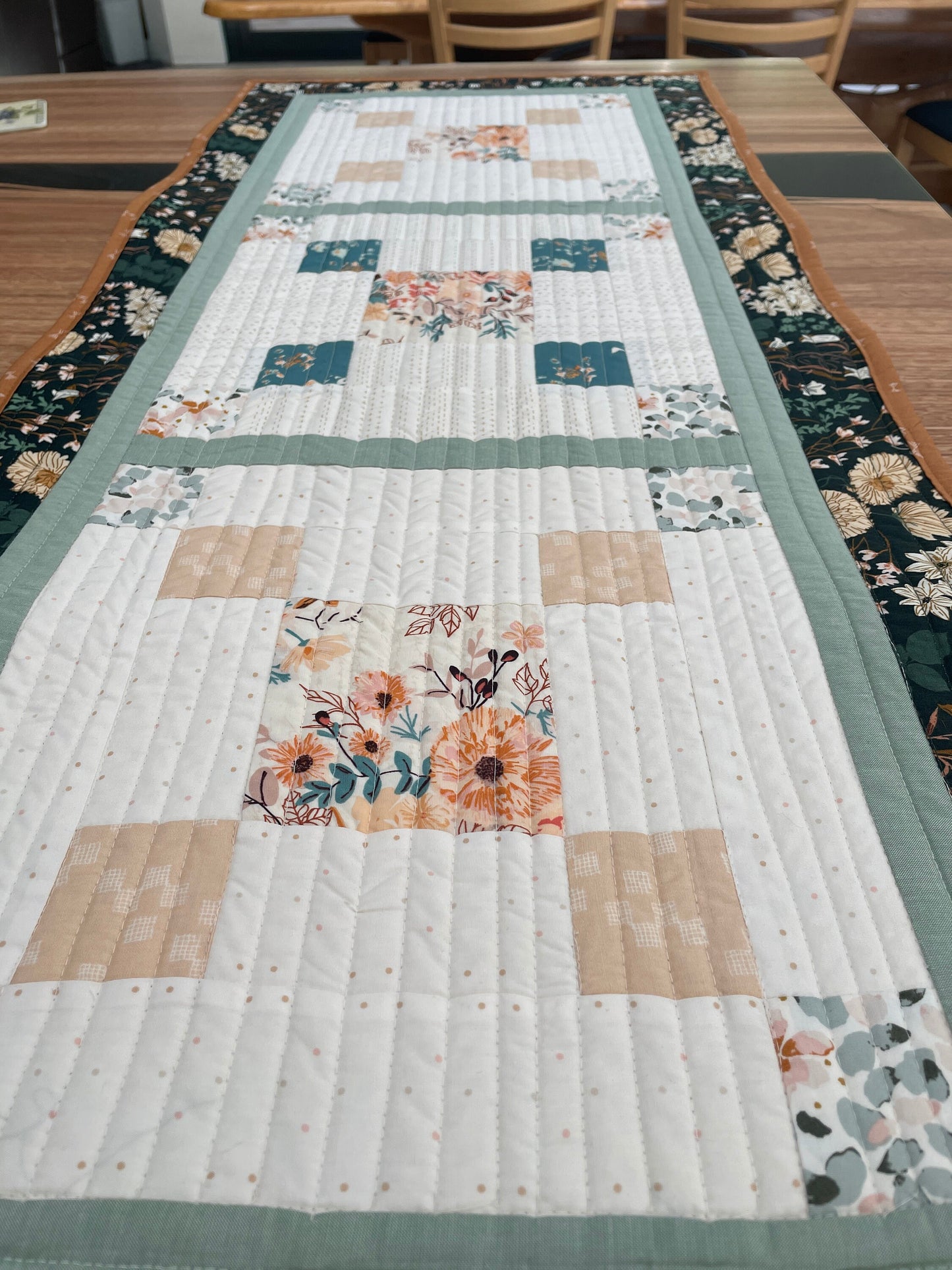 Simple Scrappy Runner Pattern- Easy Pattern, Tutorial, PDF Pattern