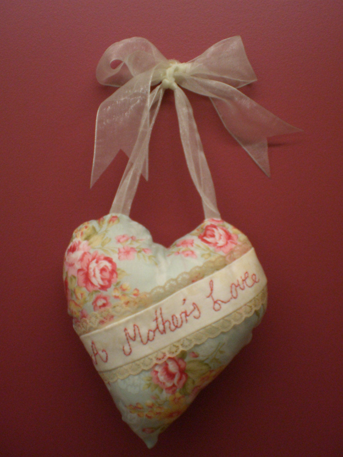 Embroidery Pattern, Hearts of Blessing PDF Pattern, Embroidery Flower Pattern, Heart sachets, Heart Embroidery Pattern, Stitchery pattern