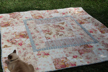 Spring Floral Quilt - PDF  Quilt Pattern- Beginner quilt pattern, easy quilt pattern, layer cake pattern