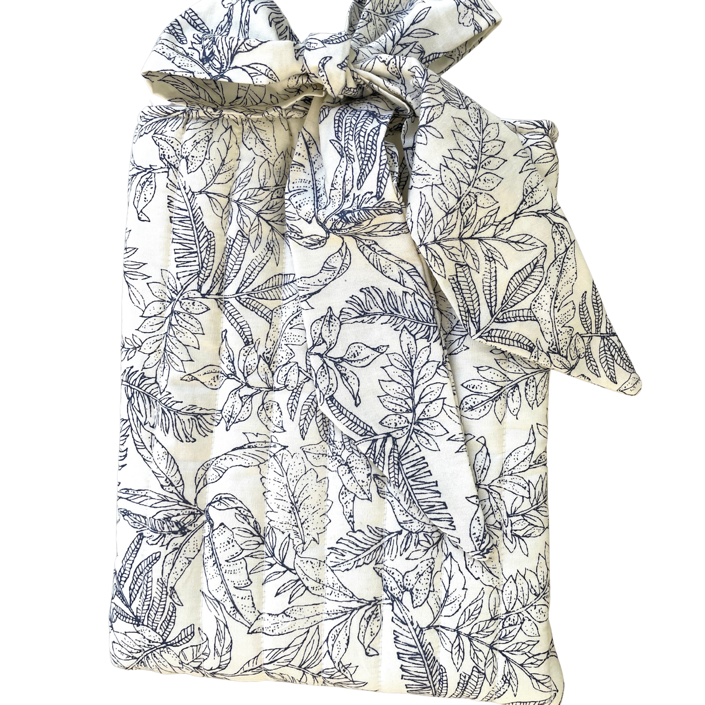 Quilted handmade bow pouch BF