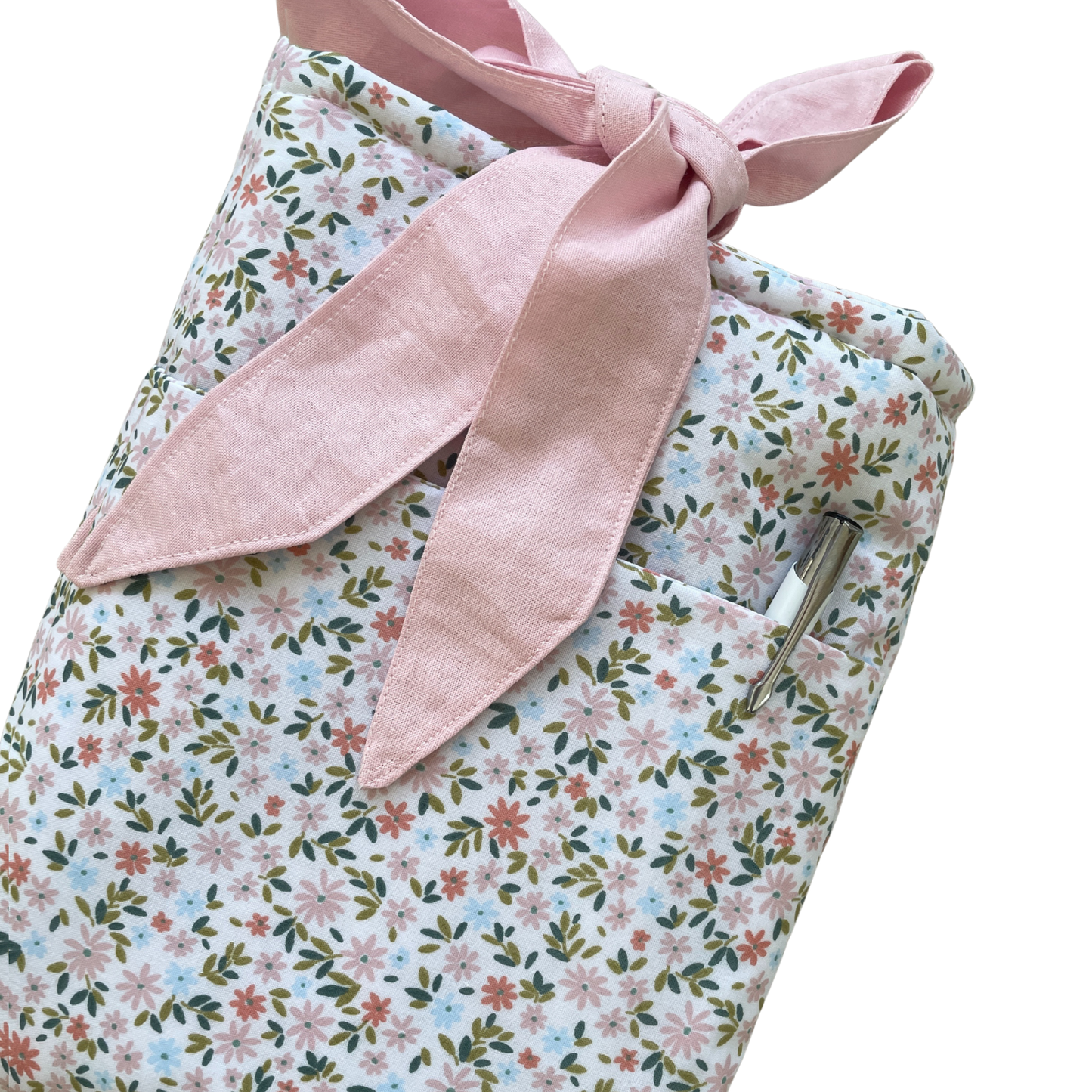 Pocket Book Sleeve Country Garden Pink