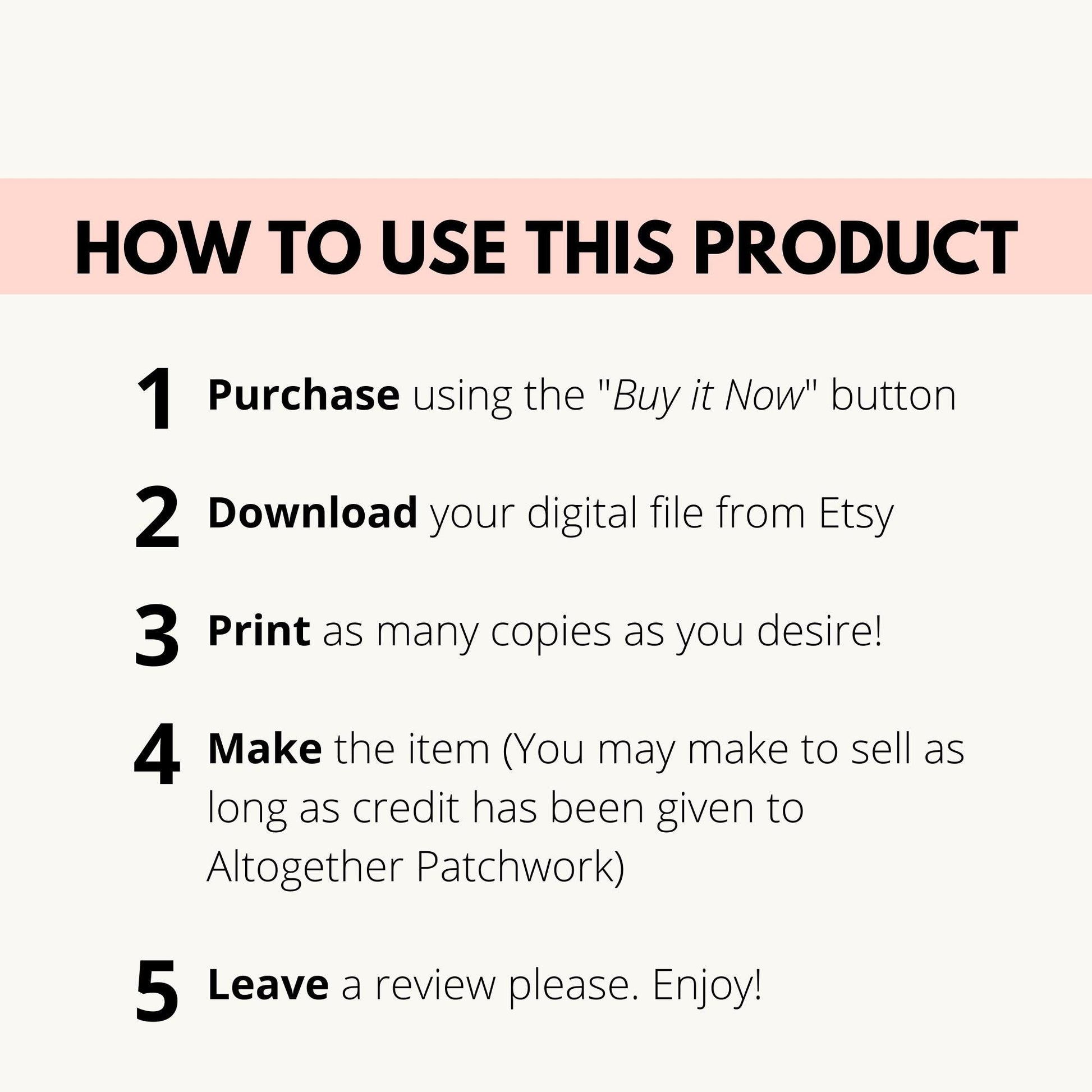 Digital download How to use this product information