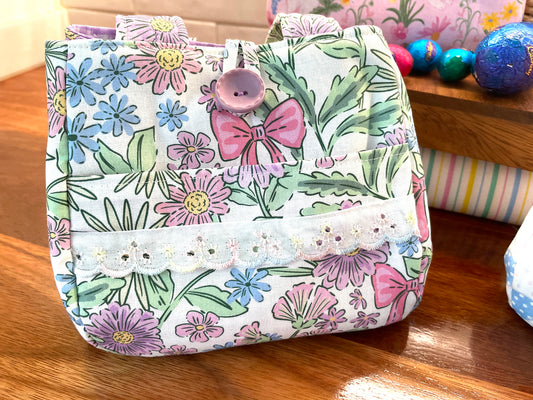 Milly Bag - Flowers and Bows Handmade Bag