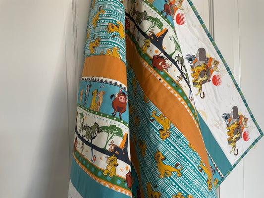 Simba Lion King Handmade Baby Quilt