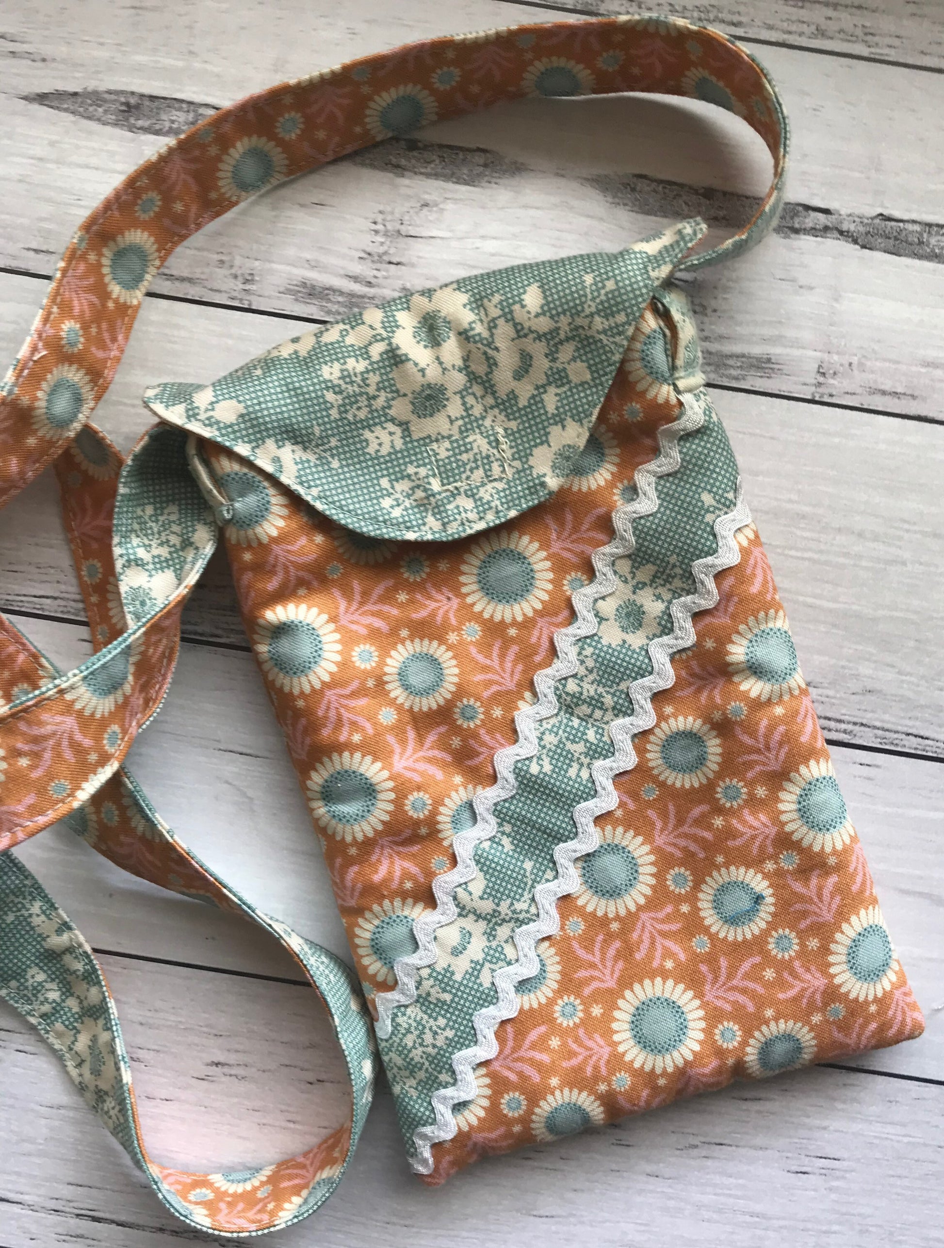 Bag Pattern Phone shoulder bag PDF pattern Cell phone bag easy pattern iPhone PDF Bag Pattern