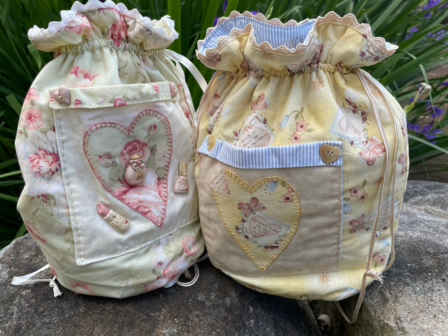 Drawstring Bag Pattern|Sewing Bag|Draw String Bag PDF|PDF Pattern|Girls Bag|Project Bag|Tilda Windy days|Tilda Bag Pattern|Tilda Fabric|