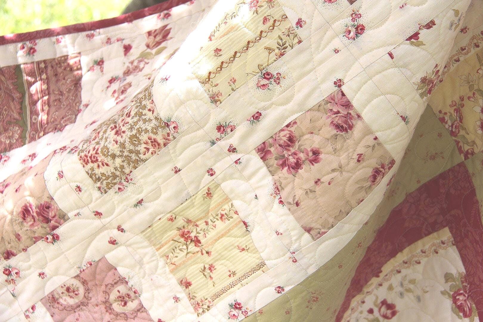 Beginner Quilt Pattern PDF Easy Simple Quilt Pattern for Beginner Medallion Quilt Digital Pattern