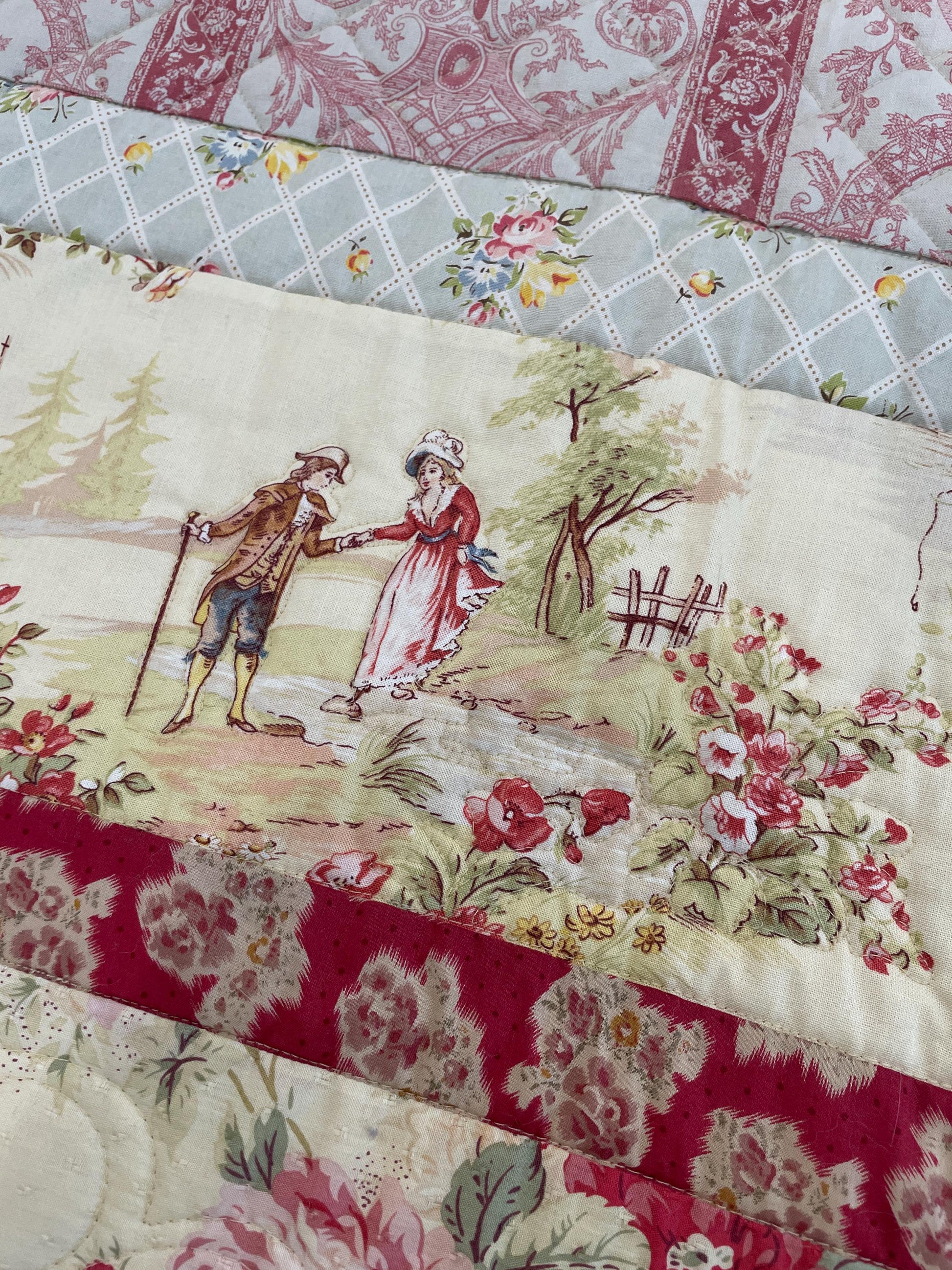 Simple Quilt Pattern PDF easy beginner applique pattern digital download medallion embroidery design