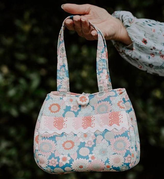 Girls handmade Christmas gift bag Handbag Doll and toy bag.