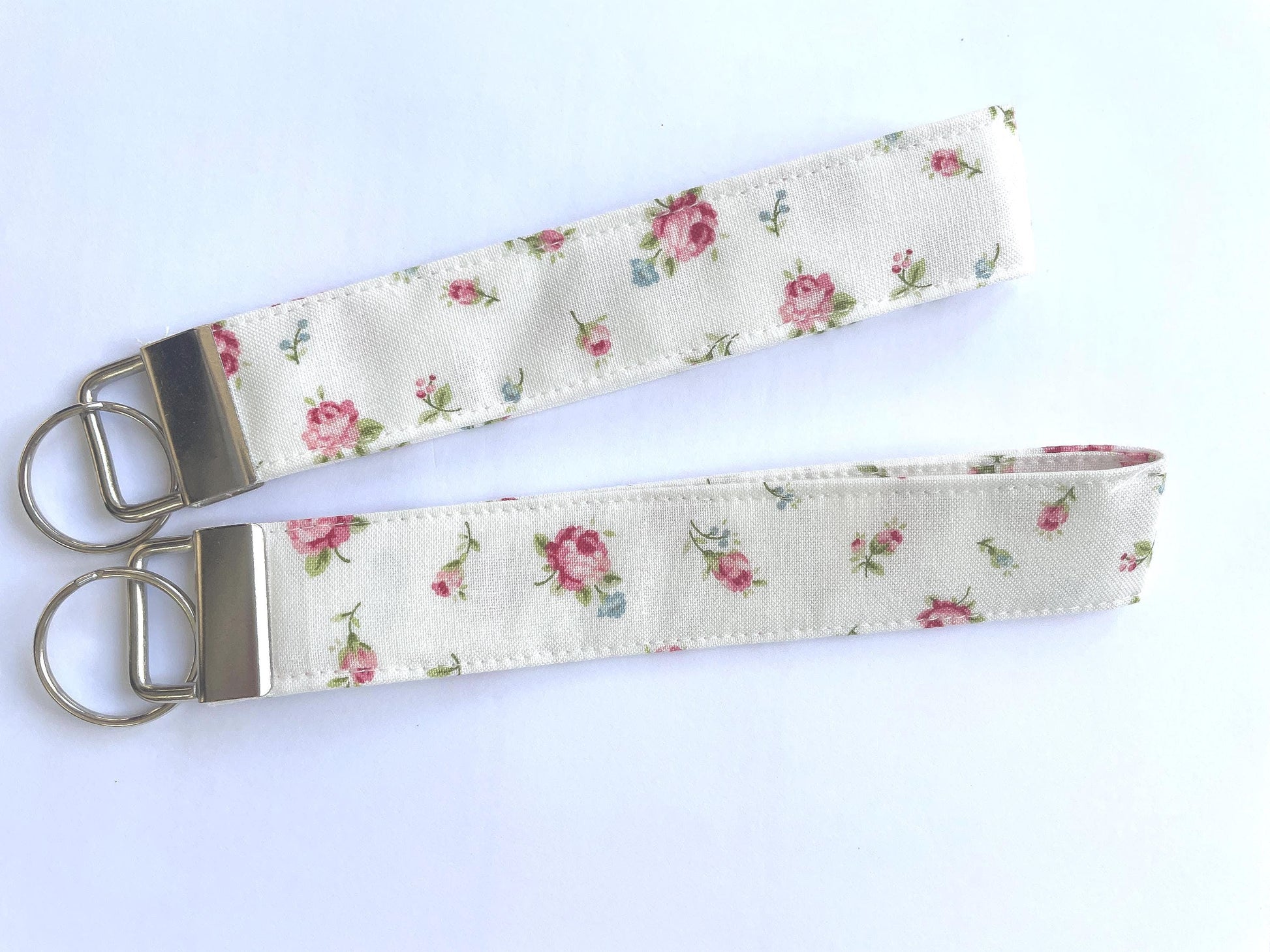 DIY Fabric Wristlet Sewing Pattern PDF Key Fob Beginner Friendly Scrap Fabric Tutorial