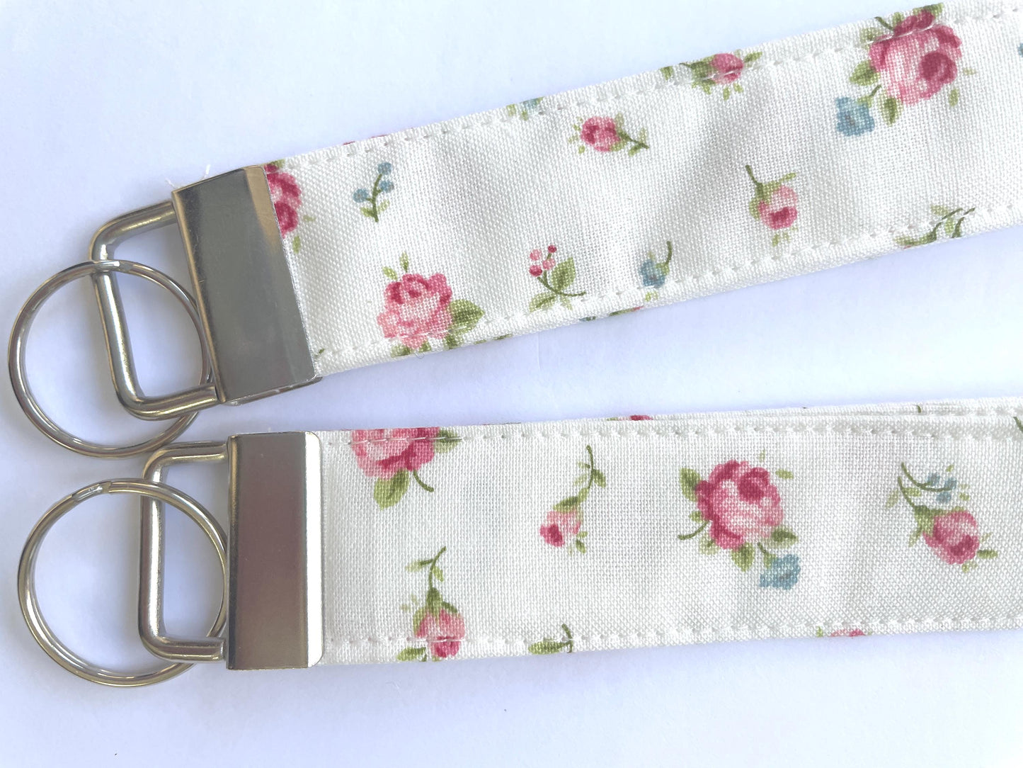 DIY Fabric Wristlet Sewing Pattern PDF Key Fob Beginner Friendly Scrap Fabric Tutorial