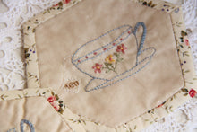 Tea Time Mug Mat Coaster PDF Pattern