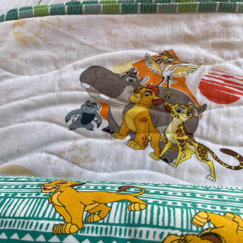 Lion King Quilt, Simba baby quilt, Baby Quilt, Simba Baby Blanket, Lion King Nursery Bedding, Timone, Pumba, Simba and Nala