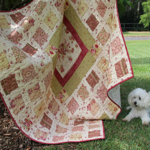 Ruby Quilt Beginner PDF Pattern