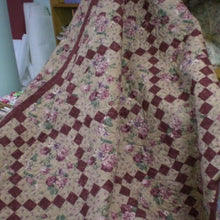 Irish Rose single Irish Chain Quilt PDF Pattern