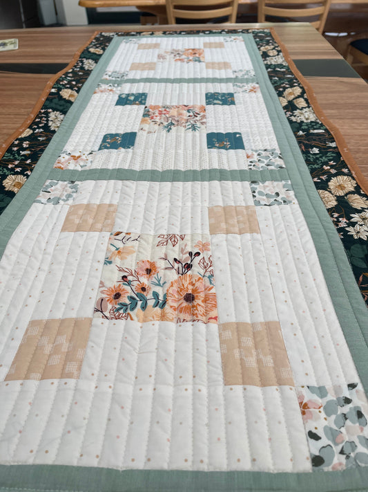 Simple Scrappy Runner Pattern- Easy Pattern, Tutorial, PDF Pattern