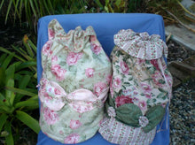 Draw string bag, Handmade bag, Elle-May Bag, Bag for Sewing, Knitting, Crotchet projects, Pyjamas, Toys, Treasures - Handmade Bag