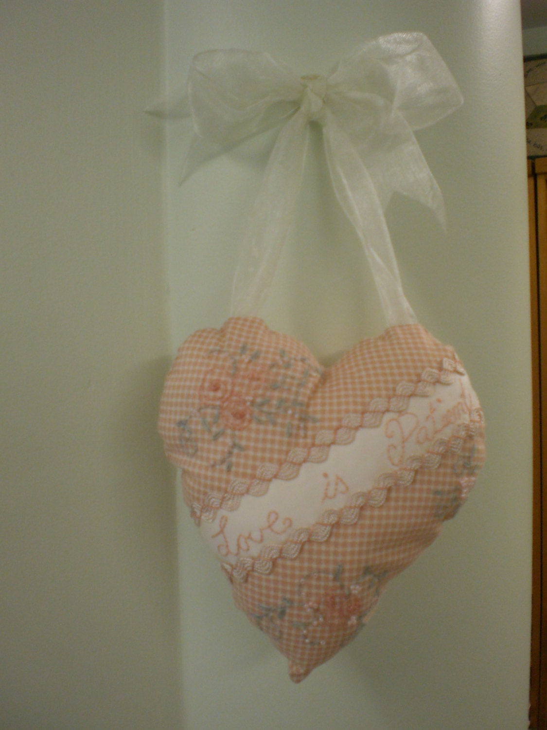 Embroidery Pattern, Hearts of Blessing PDF Pattern, Embroidery Flower Pattern, Heart sachets, Heart Embroidery Pattern, Stitchery pattern