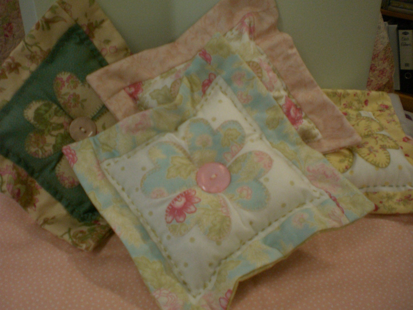 Pin Cushion Pattern, Heart Pin Cushion PDF Pattern, Applique Heart Pattern, Fragrant Sachet, Pin Cushion, Draw Sachet