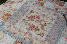 Spring Floral Quilt - PDF  Quilt Pattern- Beginner quilt pattern, easy quilt pattern, layer cake pattern