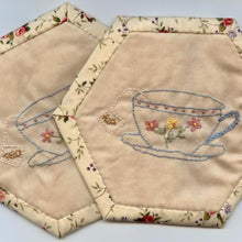 Tea Time Mug Mat Coaster PDF Pattern